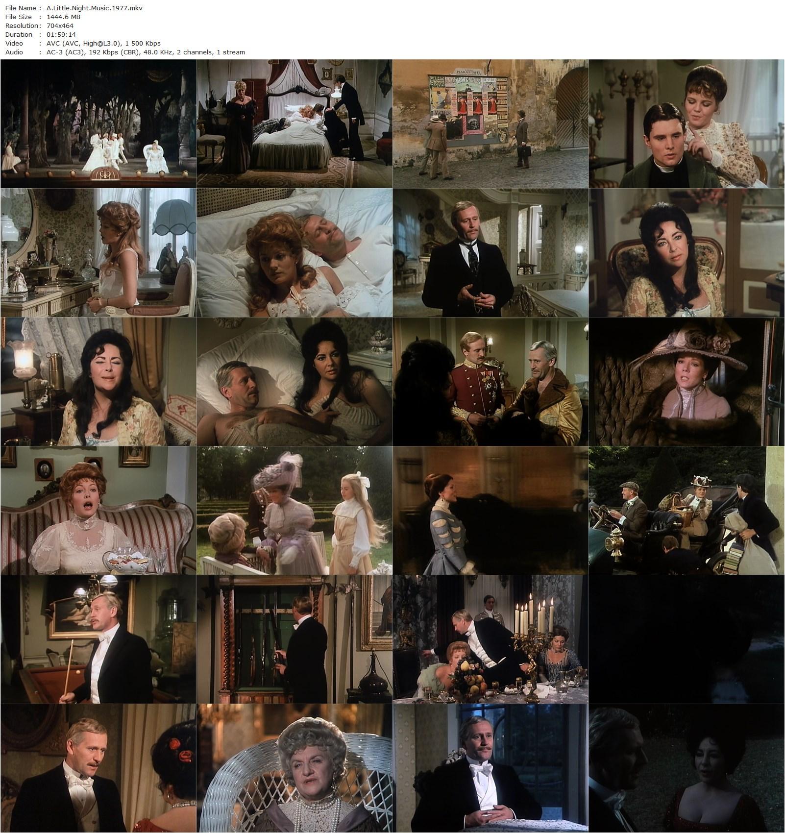 A Little Night Music (1977) Harold Prince, Elizabeth Taylor, Diana Rigg, Len Cariou-poster