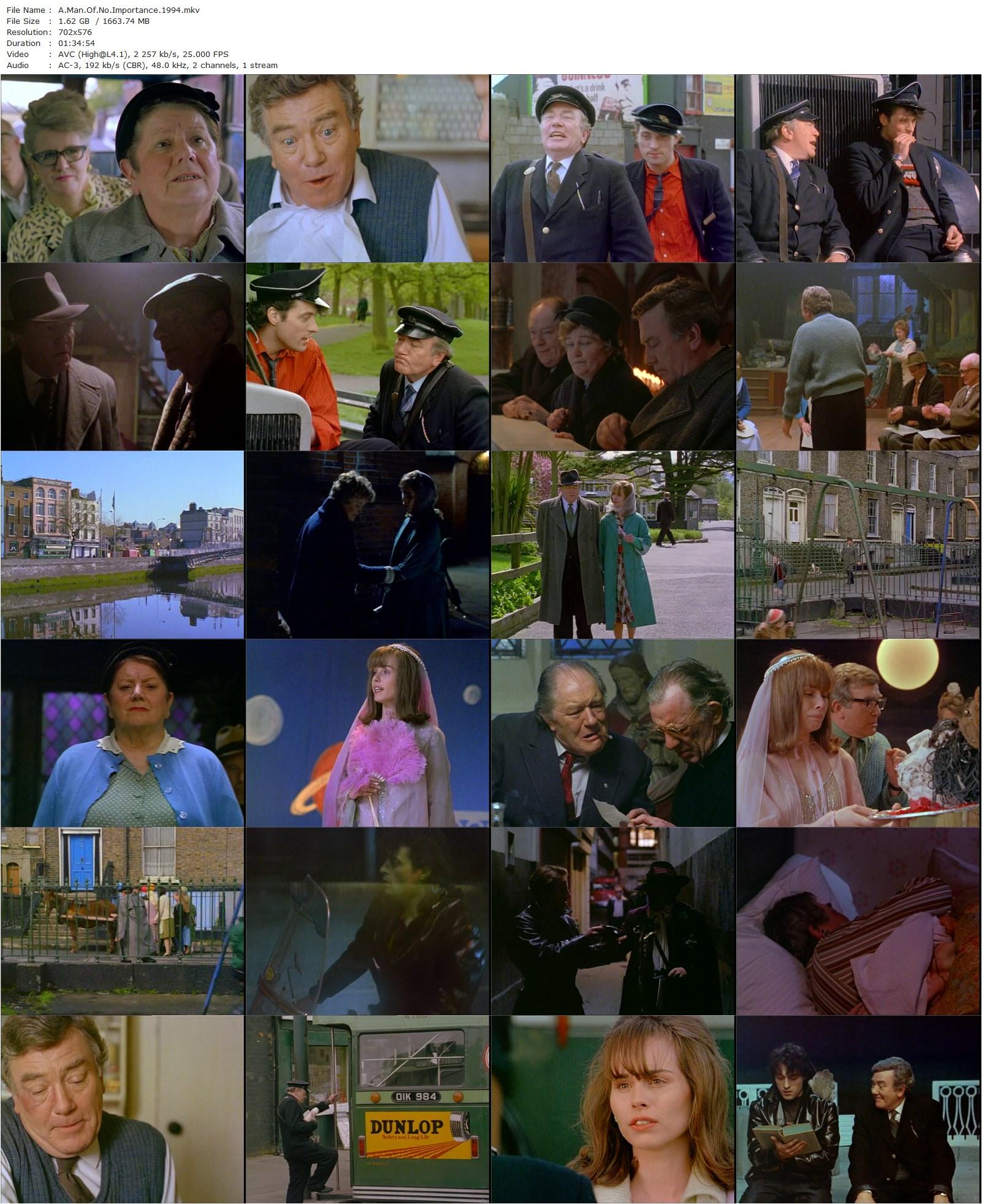 A Man Of No Importance (1994) Suri Krishnamma, Albert Finney, Brenda Fricker, Michael Gambon-poster