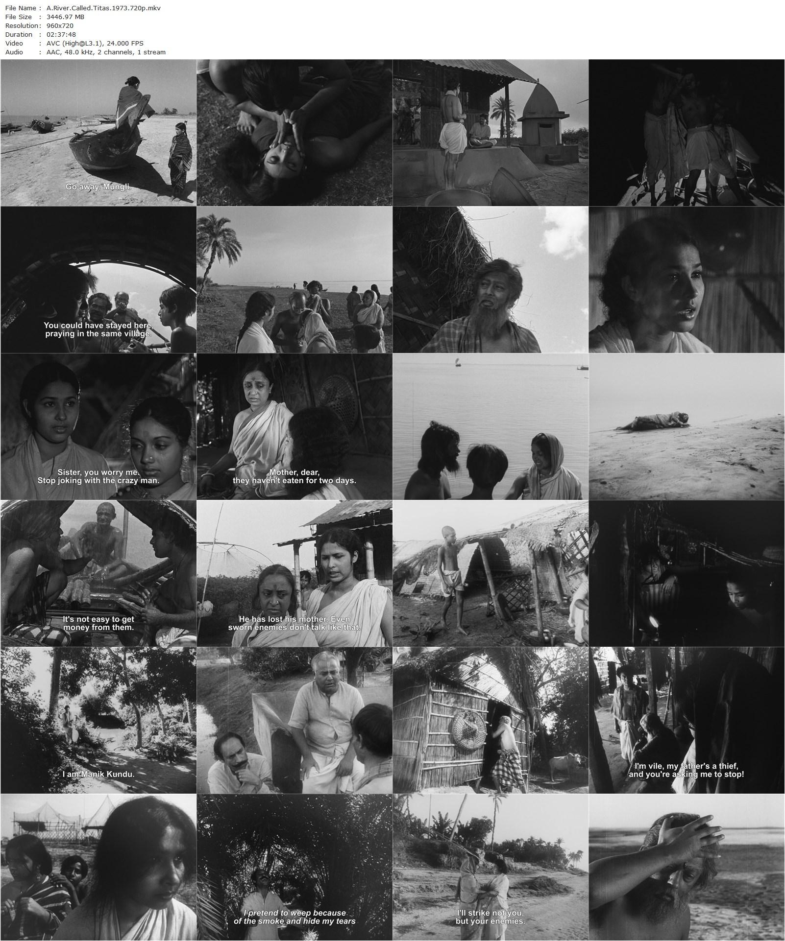 A River Called Titas AKA Titas Ekti Nodir Naam (1973) Ritwik Ghatak, Rosy Samad, Farid Ali, Fakrul Hasan Boiragi-poster