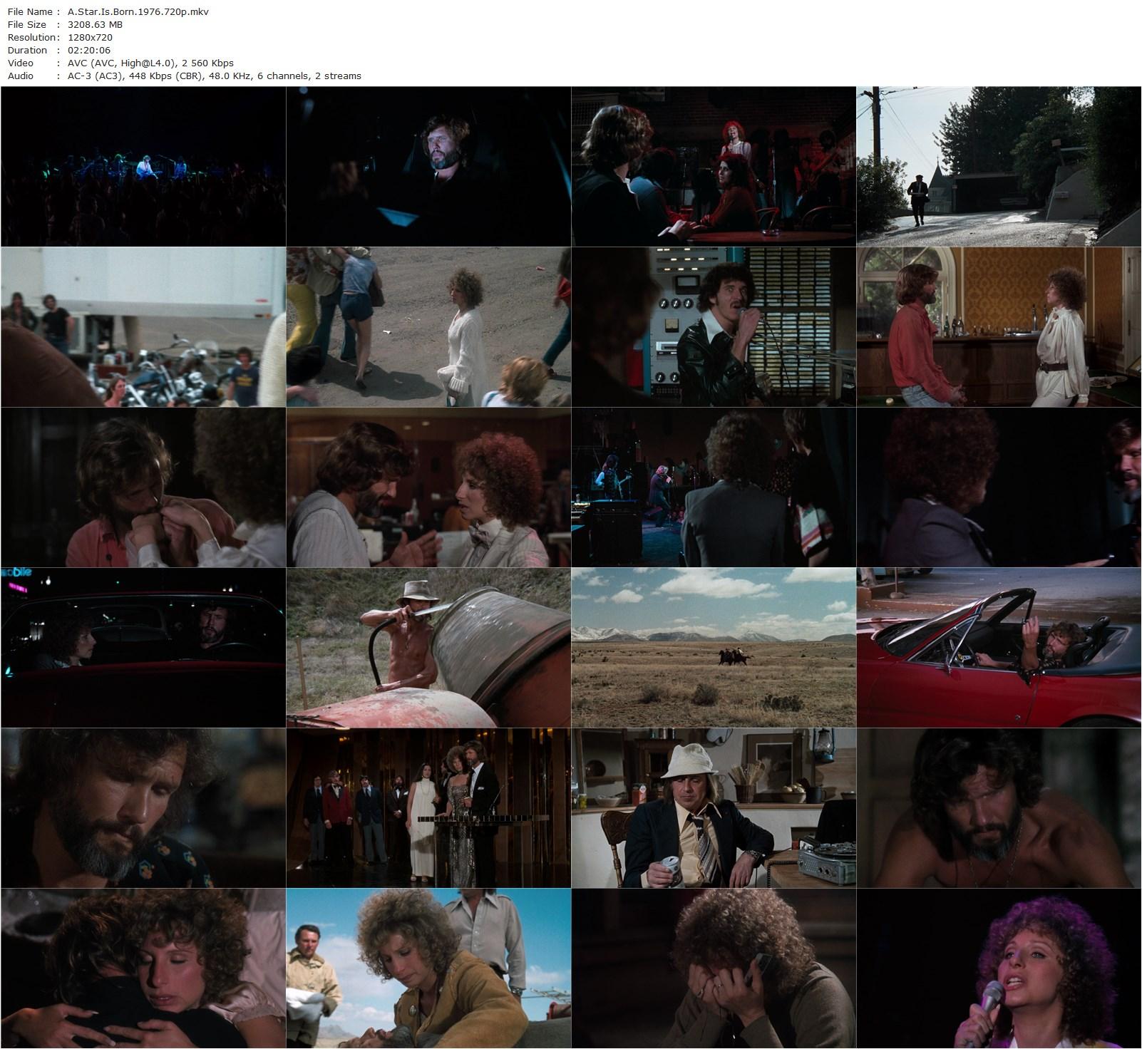 A Star Is Born (1976) Frank Pierson, Barbra Streisand, Kris Kristofferson, Gary Busey-poster