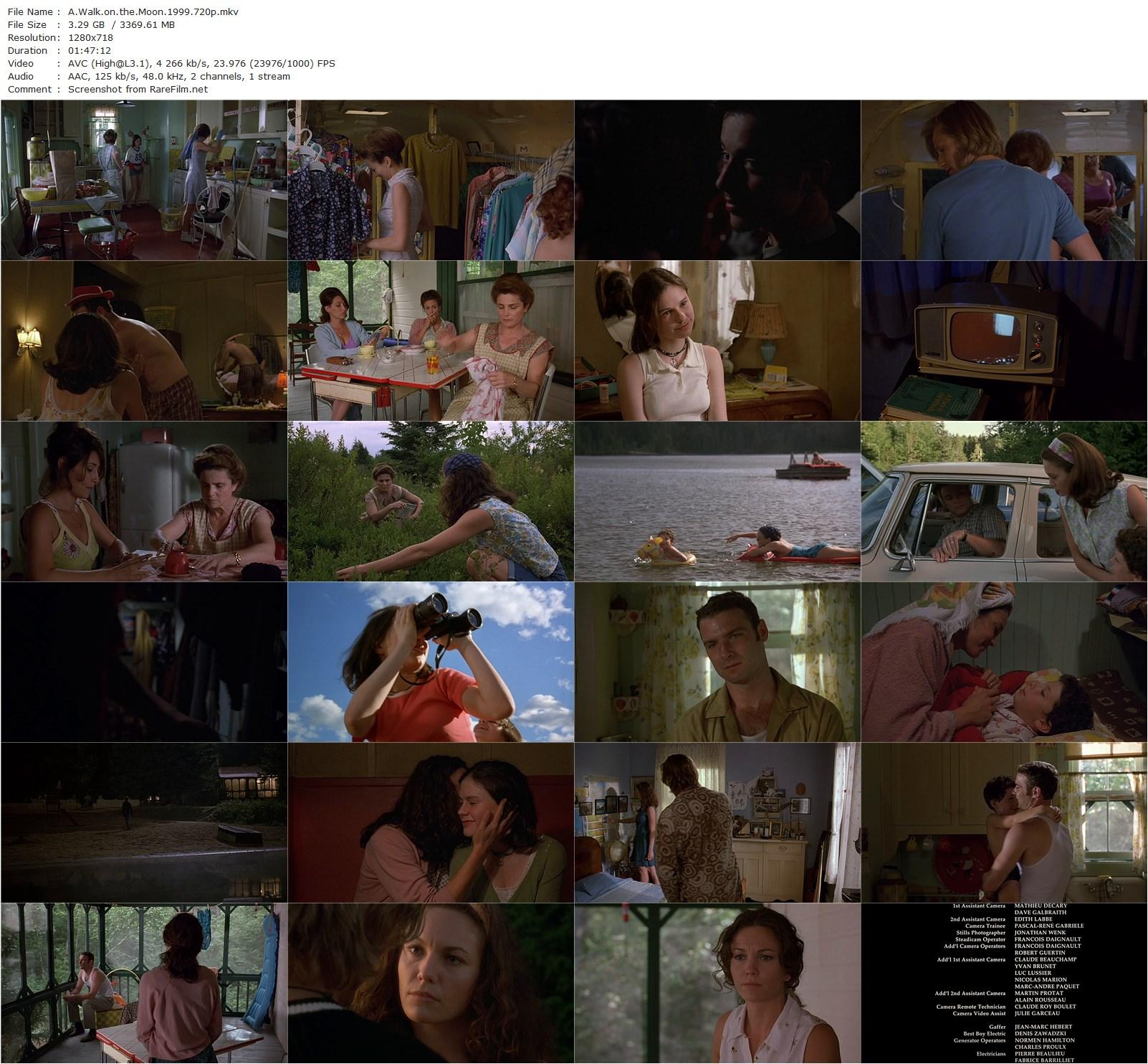 A Walk on the Moon (1999) Tony Goldwyn, Diane Lane, Viggo Mortensen, Bobby Boriello-poster