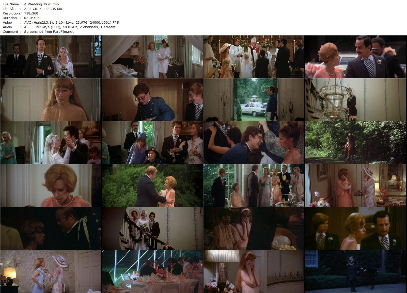 A Wedding (1978) Robert Altman, Carol Burnett, Desi Arnaz Jr., Paul Dooley-poster