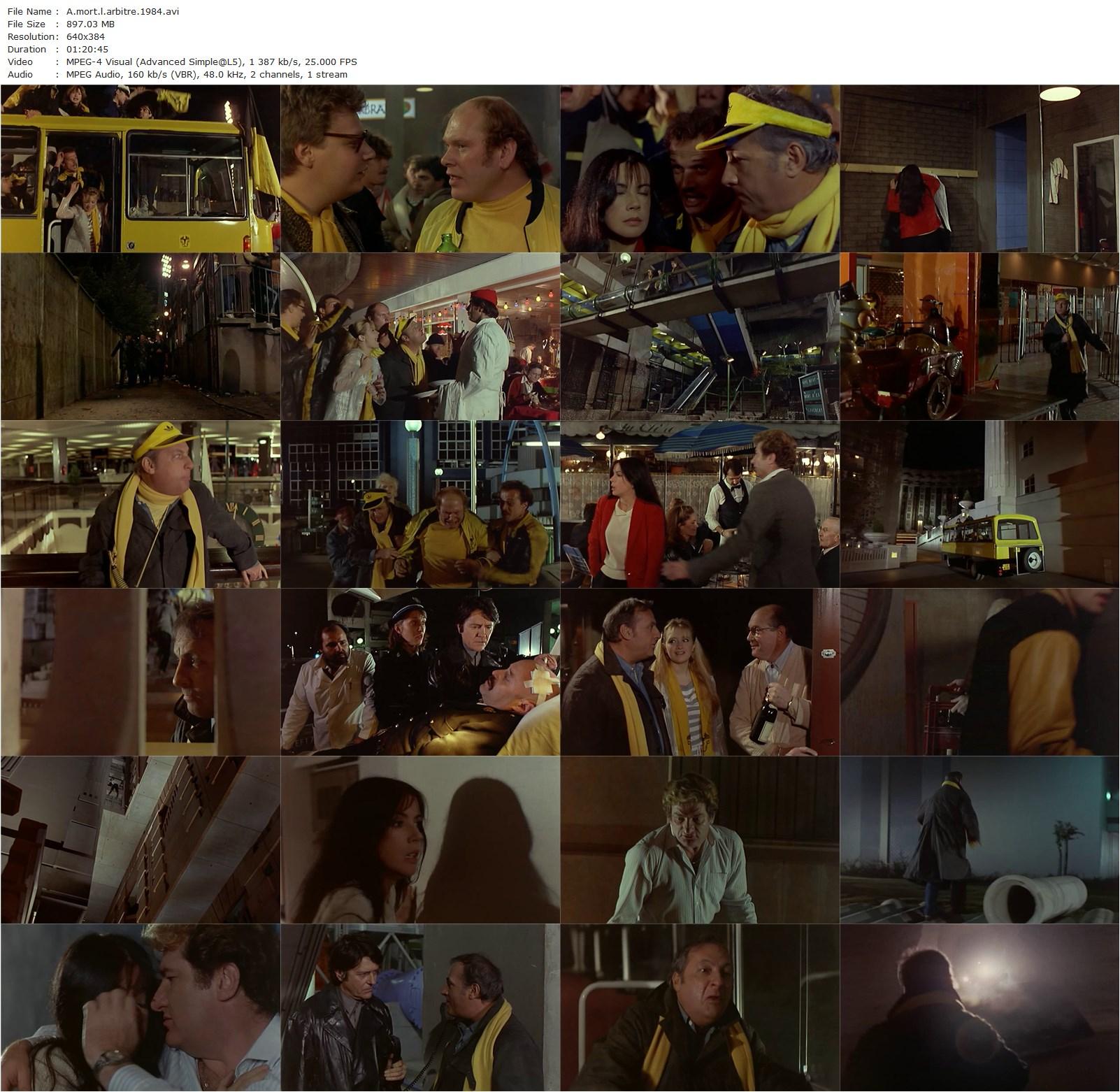 Kill the Referee / À mort l’arbitre! (1984) Jean-Pierre Mocky, Michel Serrault, Carole Laure, Eddy Mitchell-poster