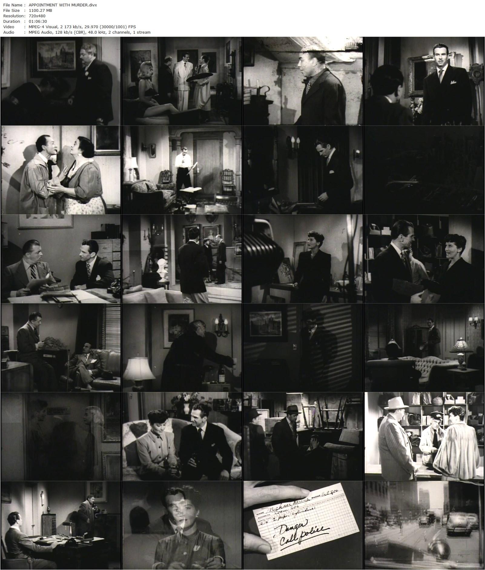 Appointment with Murder (1948) Jack Bernhard, John Calvert, Catherine Craig, Jack Reitzen-poster