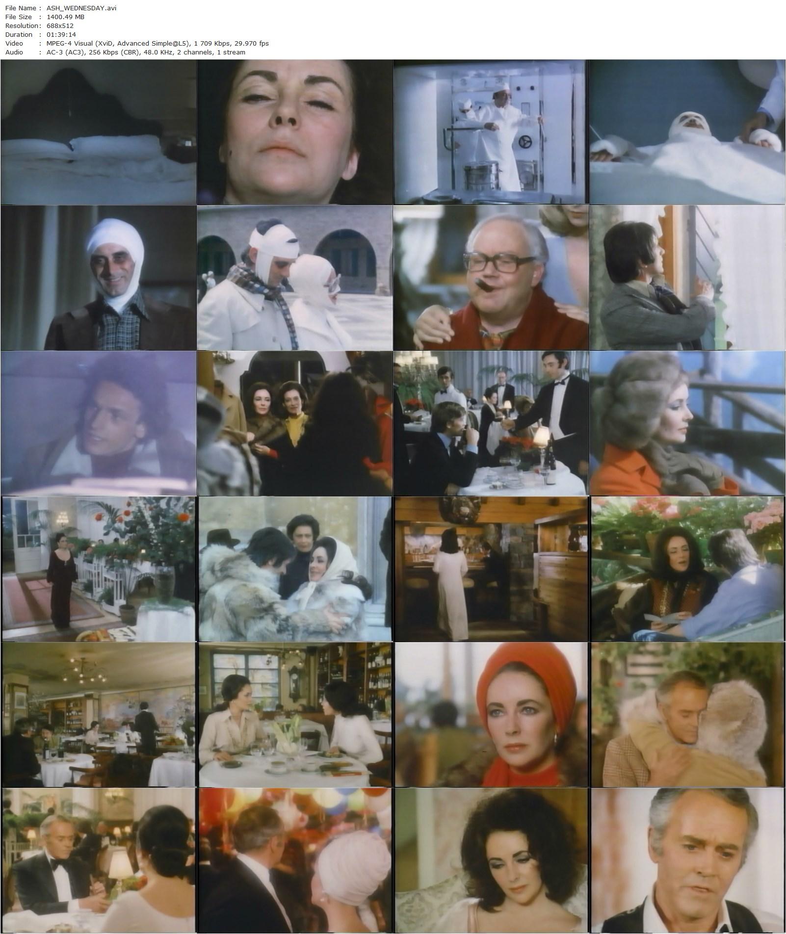 Ash Wednesday (1973) Larry Peerce, Elizabeth Taylor, Henry Fonda, Helmut Berger-poster