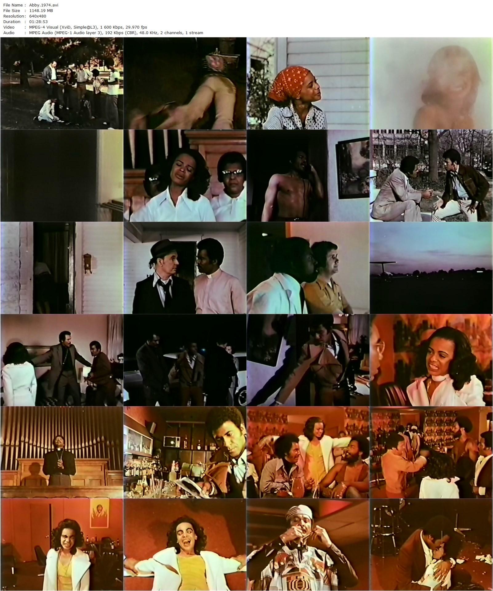 Abby (1974) William Girdler, Carol Speed, William Marshall, Terry Carter-poster