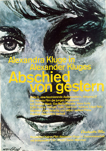 Abschied von gestern / Yesterday Girl (1966) Alexander Kluge, Günter Mack, Hans Korte, Drama