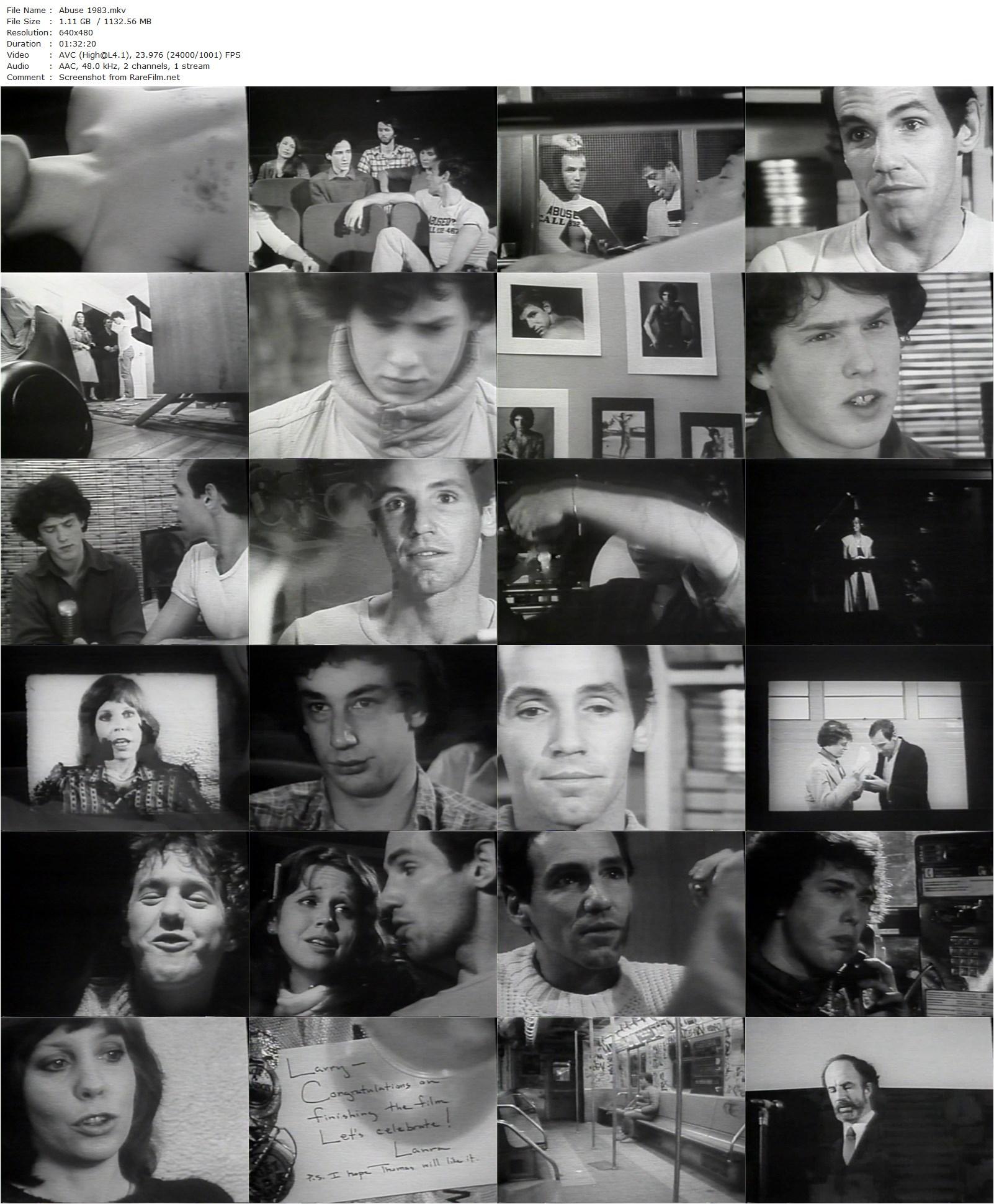 Abuse (1983) Arthur J. Bressan Jr., Richard Ryder, Raphael Sbarge, Dennis Baines-poster