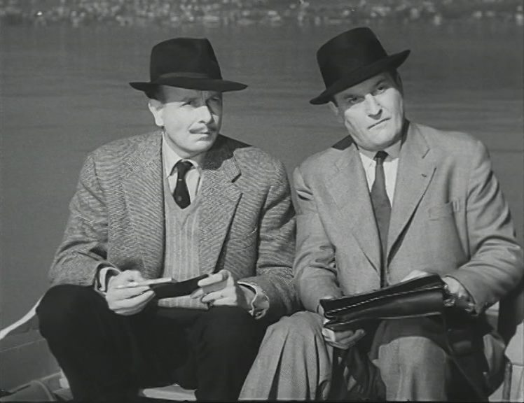 To Catch a Spy AKA Action immédiate (1957) Maurice Labro, Henri Vidal, Barbara Laage, Jacques Dacqmine-poster