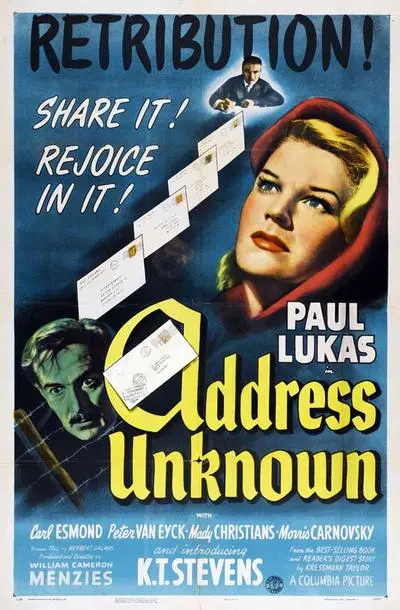 Address Unknown (1944) | worldscinema.org