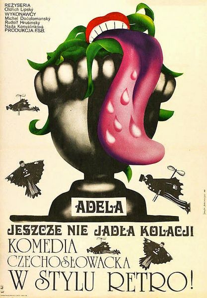 Adele Hasn’t Had Her Dinner Yet / Adéla jeste nevecerela (1978) Oldrich Lipský, Michal Docolomanský, Rudolf Hrusínský, Milos Kopecký