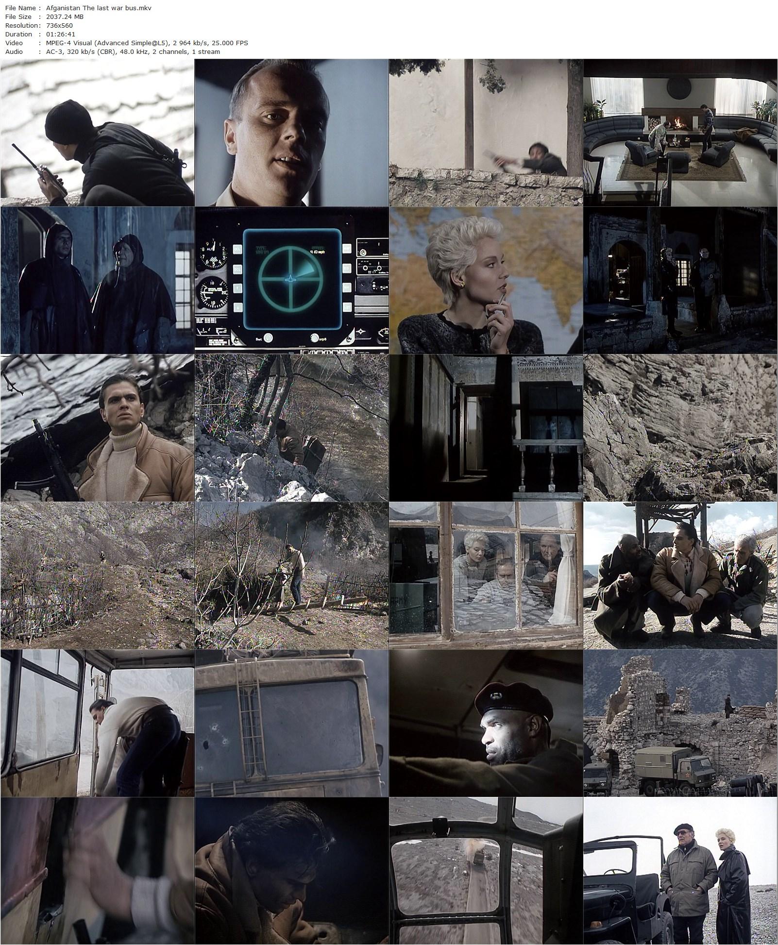 Afganistan – The last war bus (L’ultimo bus di guerra) (1989) Pierluigi Ciriaci, Mark Gregory, John Vernon, Savina Gersak-poster