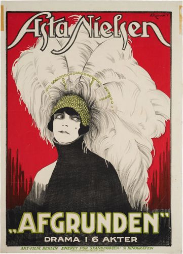 The Abyss AKA Afgrunden (1910) Urban Gad, Asta Nielsen, Robert Dinesen, Poul Reumert