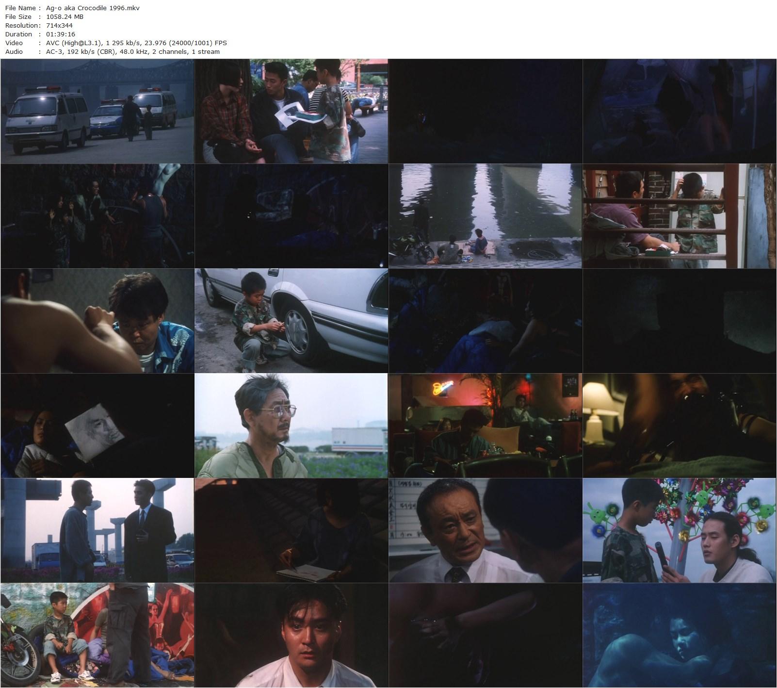 Crocodile AKA Ag-o (1996) Ki-duk Kim, Jae-Hyun Cho, Jae-Hong Ahn, Jeon Mu-song-poster