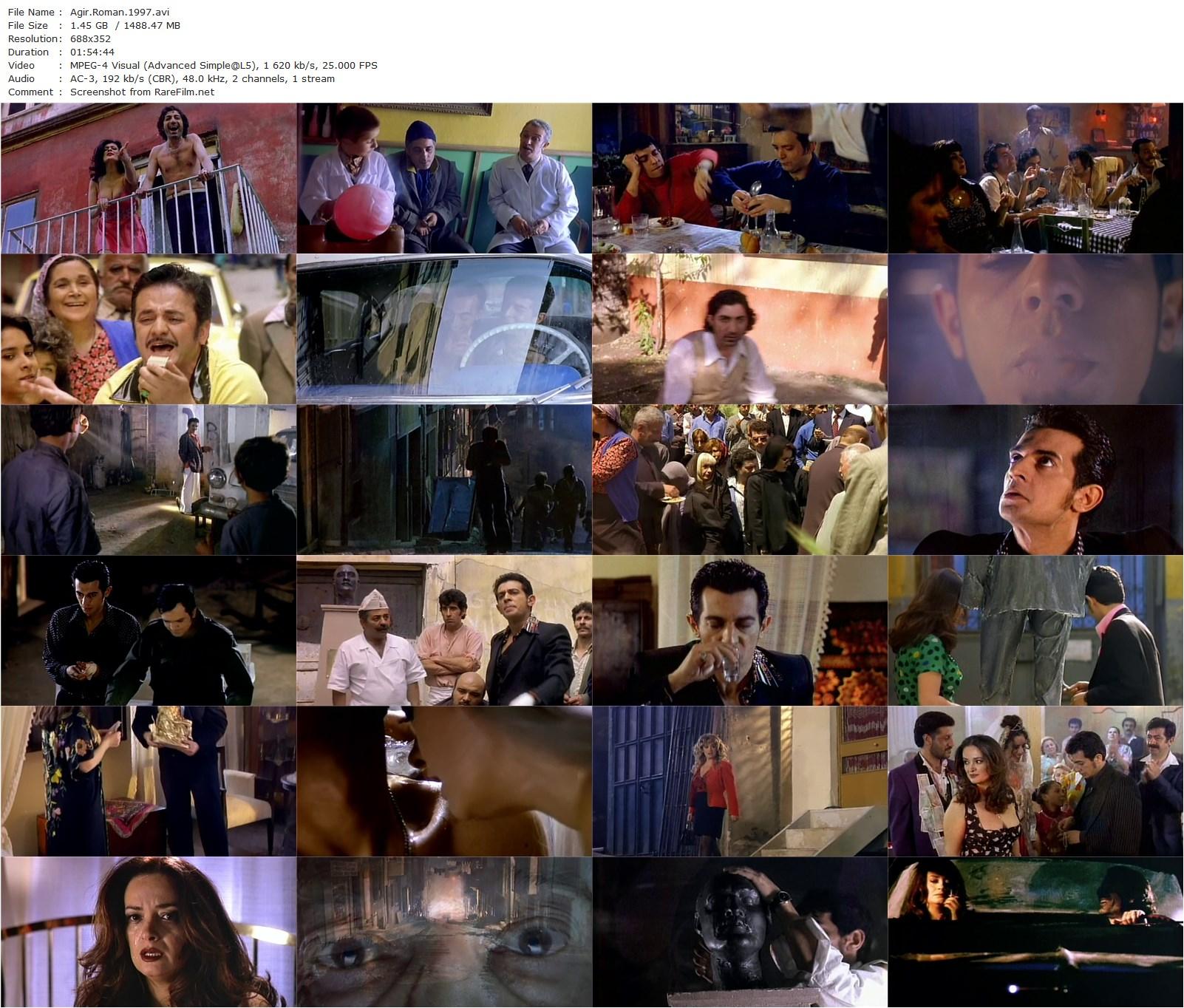 Agir Roman (1997) Mustafa Altioklar, Okan Bayülgen-poster