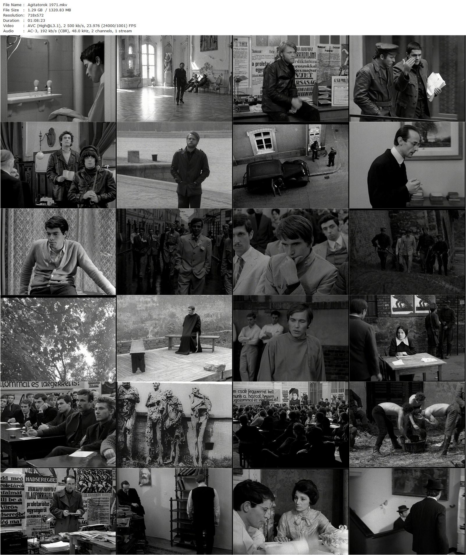 The Agitators AKA Agitátorok (1971) Dezsö Magyar, László Bertalan, Gábor Bódy, György Cserhalmi-poster