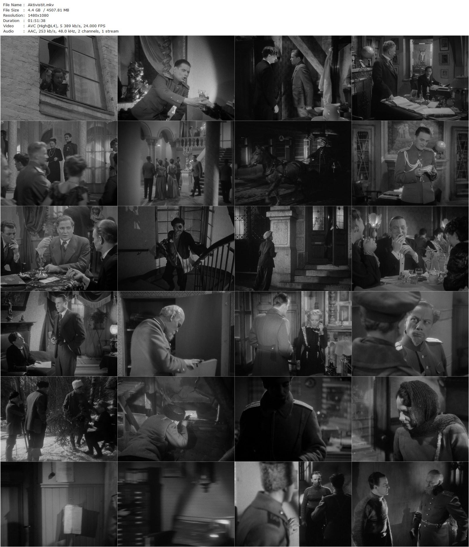 Activists AKA Aktivistit (1939) Risto Orko, Helena Kara, Tuulikki Paananen, Uuno Laakso-poster