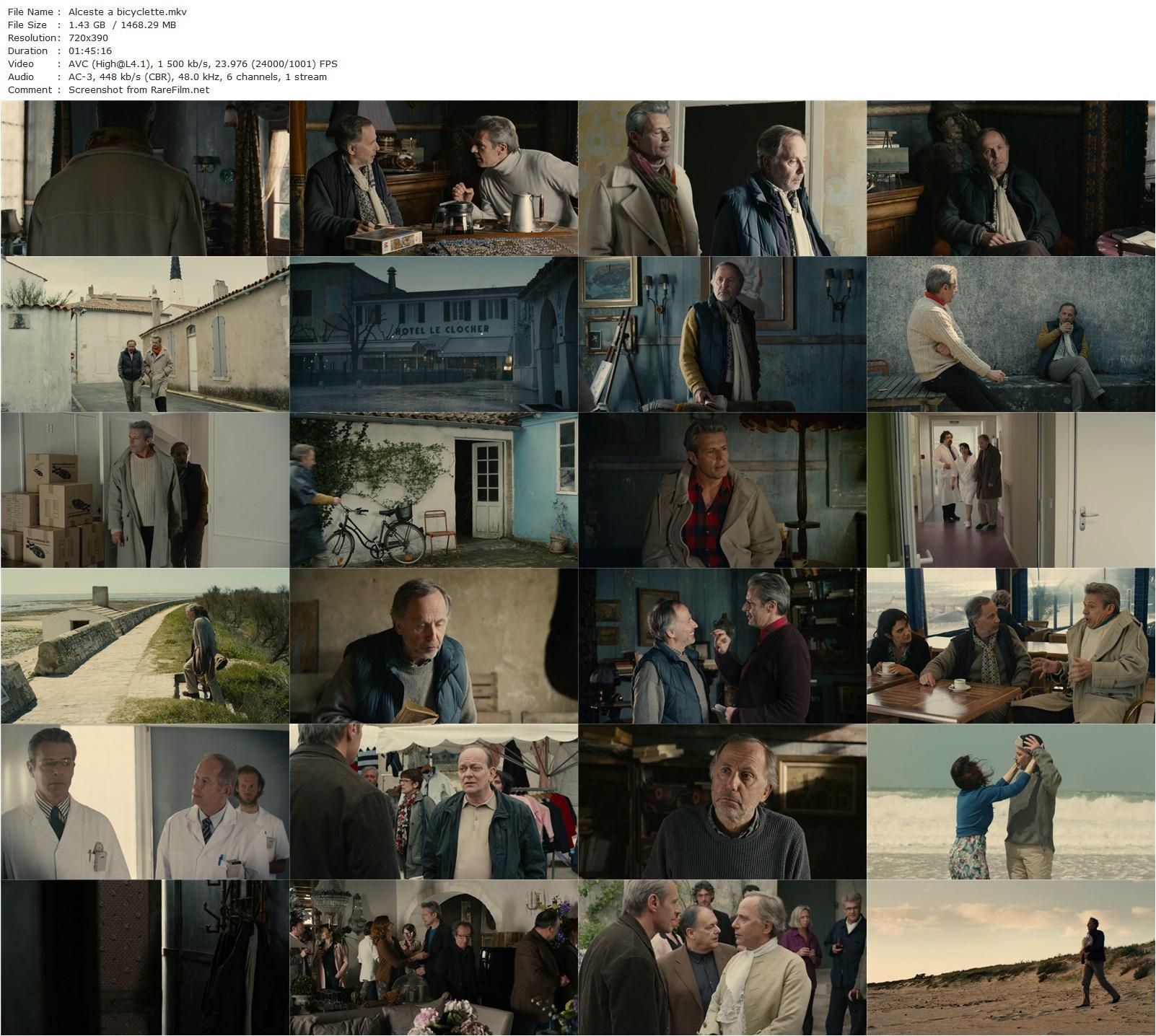 Alceste à bicyclette / Bicycling with Molière (2013)-poster