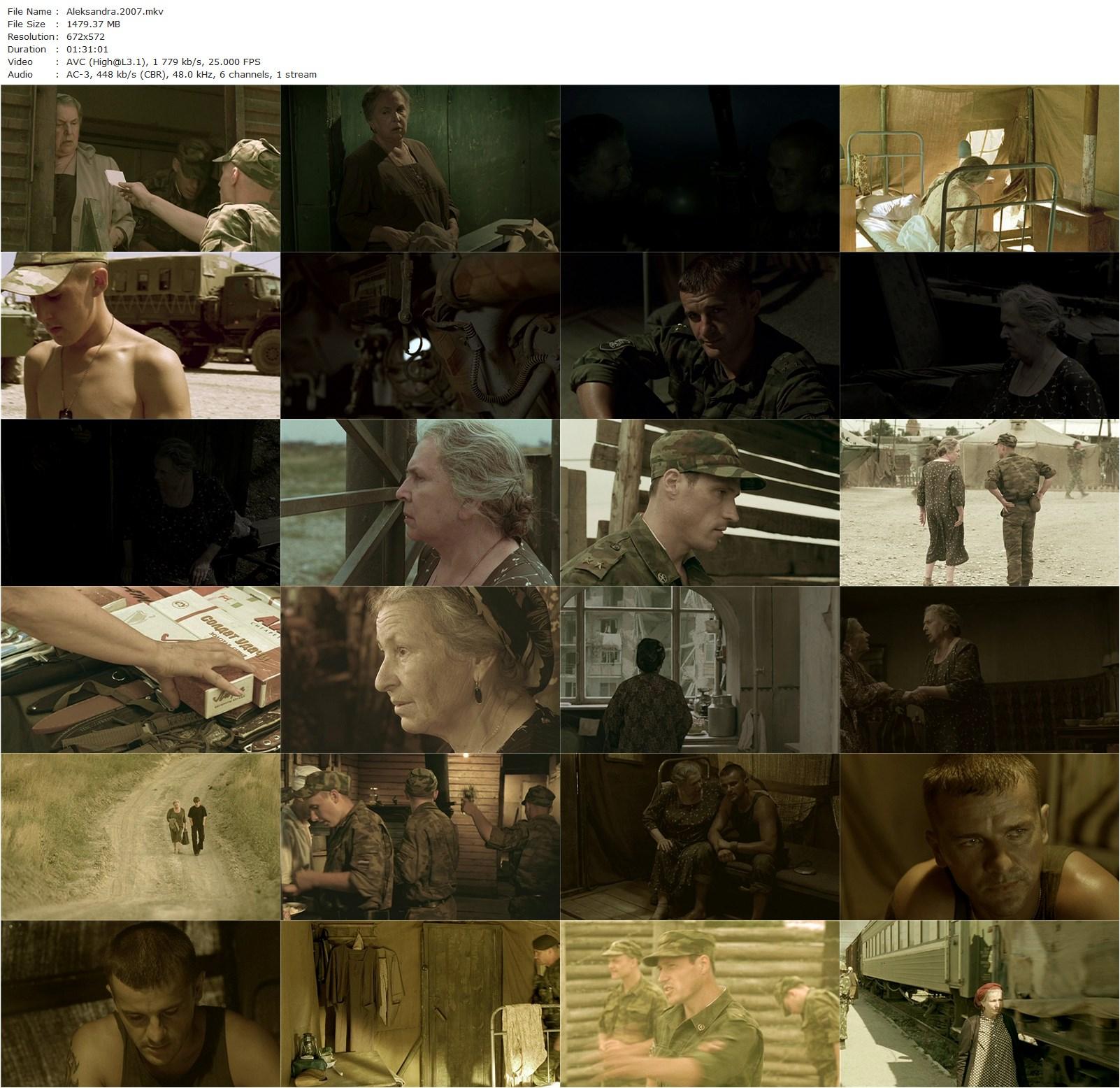 Alexandra AKA Aleksandra (2007) Aleksandr Sokurov, Galina Vishnevskaya, Vasily Shevtsov, Raisa Gichaeva-poster