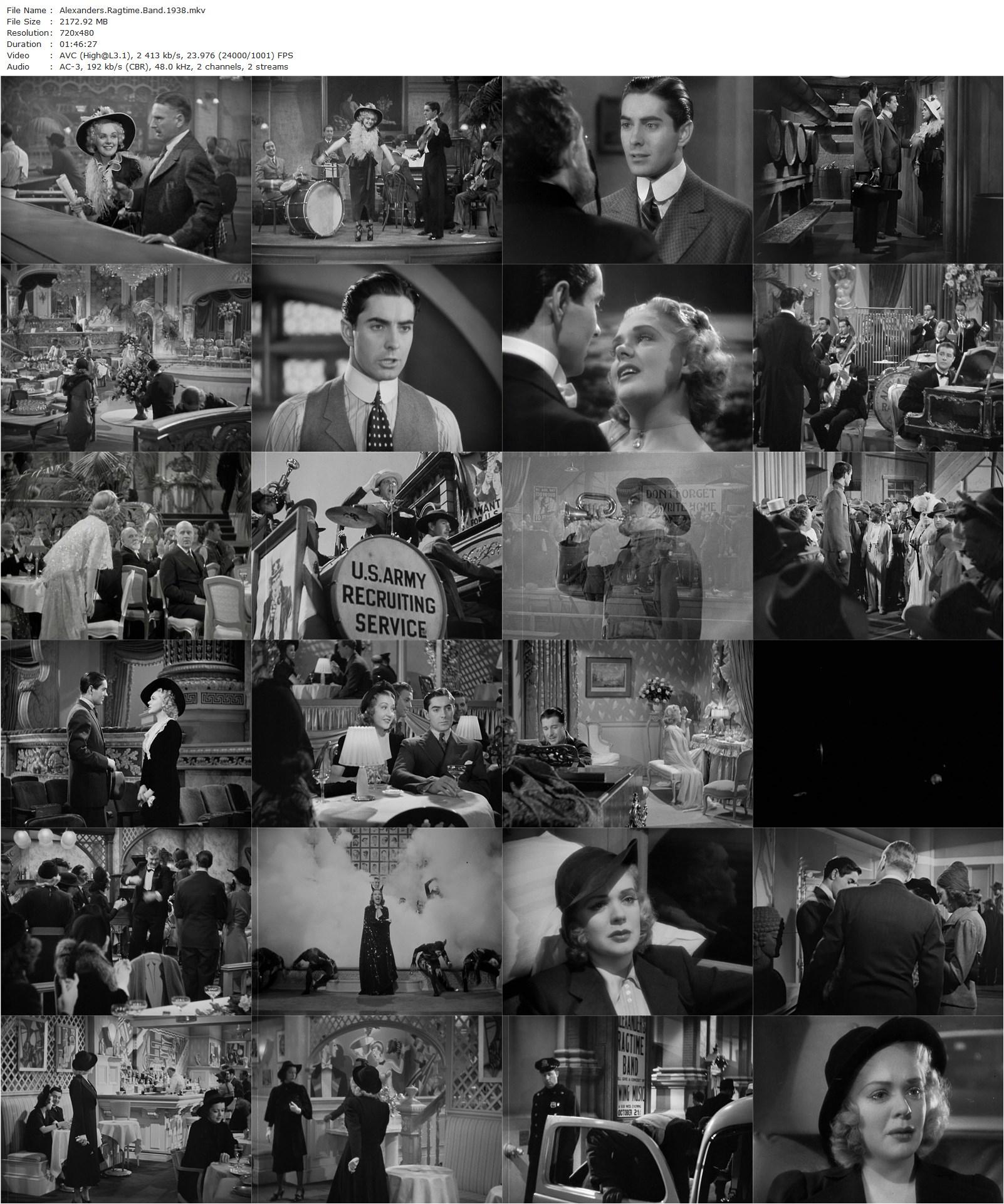 Alexander’s Ragtime Band (1938) Henry King, Tyrone Power, Alice Faye, Don Ameche-poster