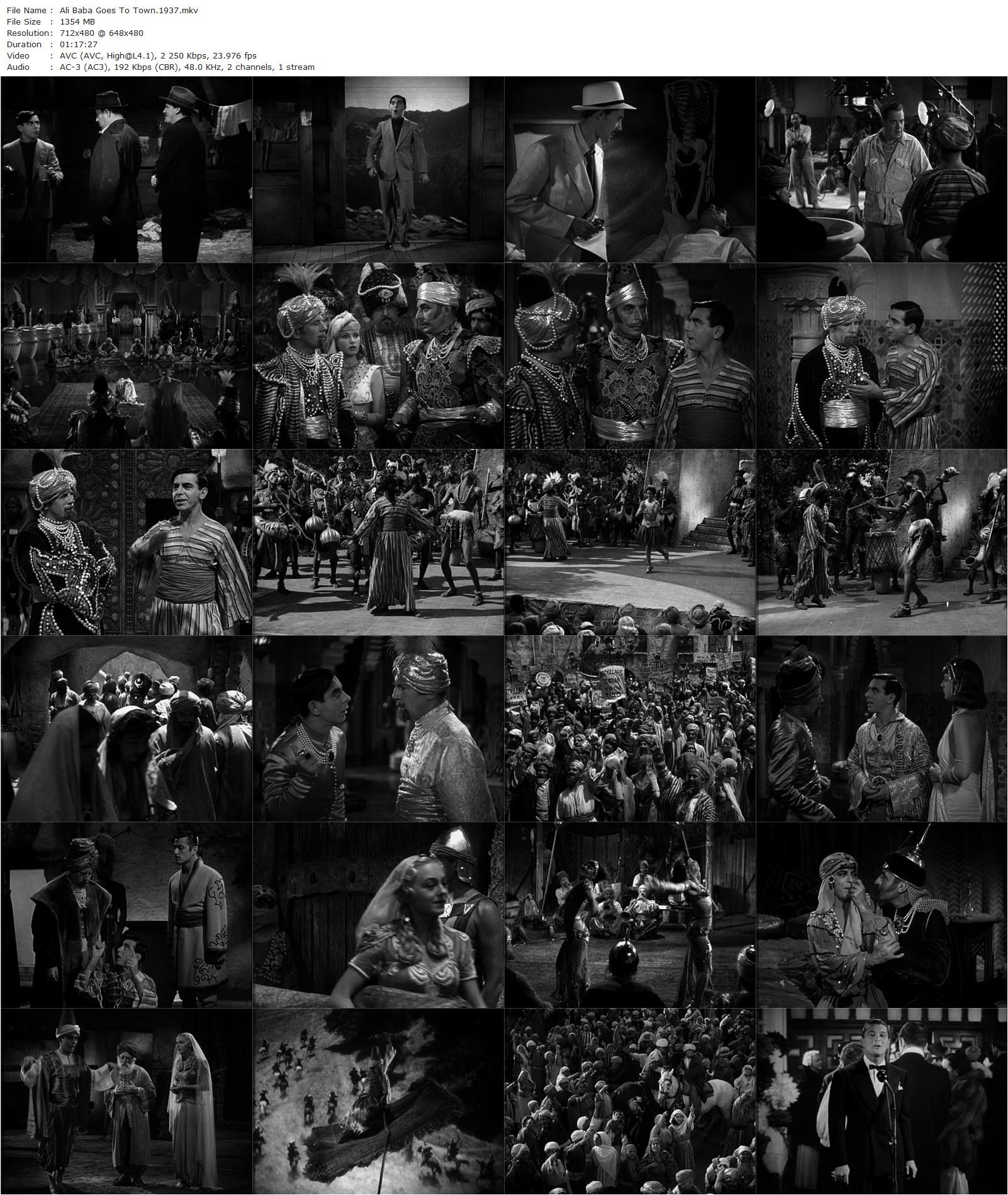 Ali Baba Goes to Town (1937) David Butler, Eddie Cantor, Tony Martin, Roland Young-poster