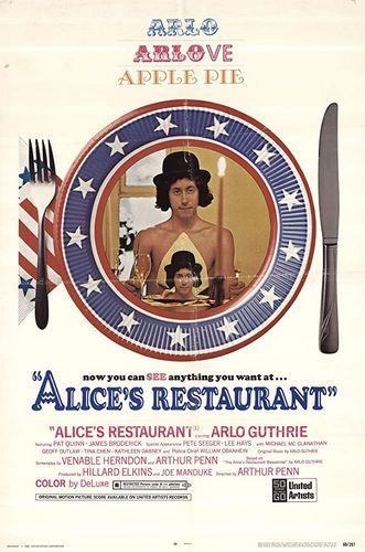 Alice’s Restaurant (1969) Arthur Penn, Arlo Guthrie, Patricia Quinn, James Broderick
