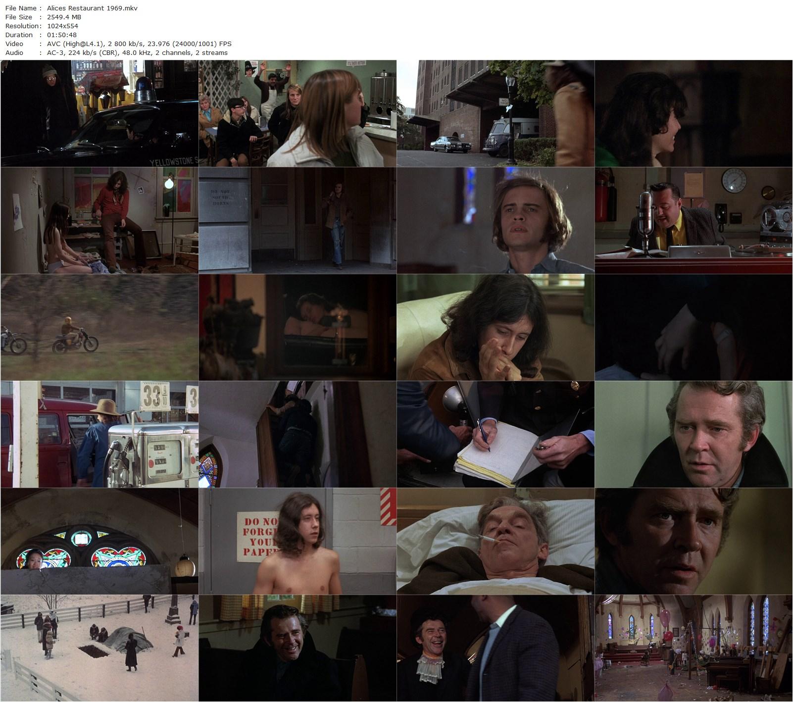 Alice’s Restaurant (1969) Arthur Penn, Arlo Guthrie, Patricia Quinn, James Broderick-poster