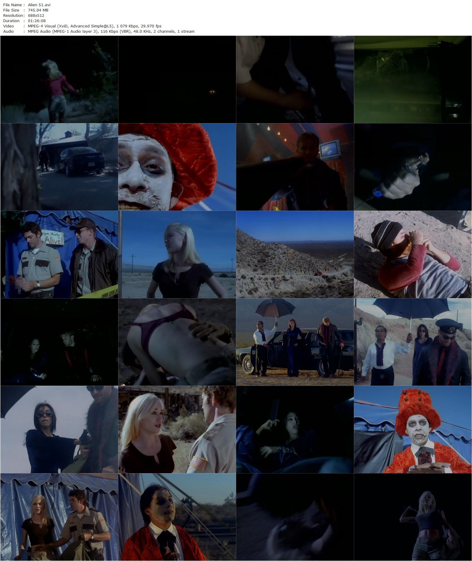 Alien 51 (2004) Brennon Jones, Paul Wynne, Heidi Fleiss, Phoebe Falconer, Damián Delgado-poster