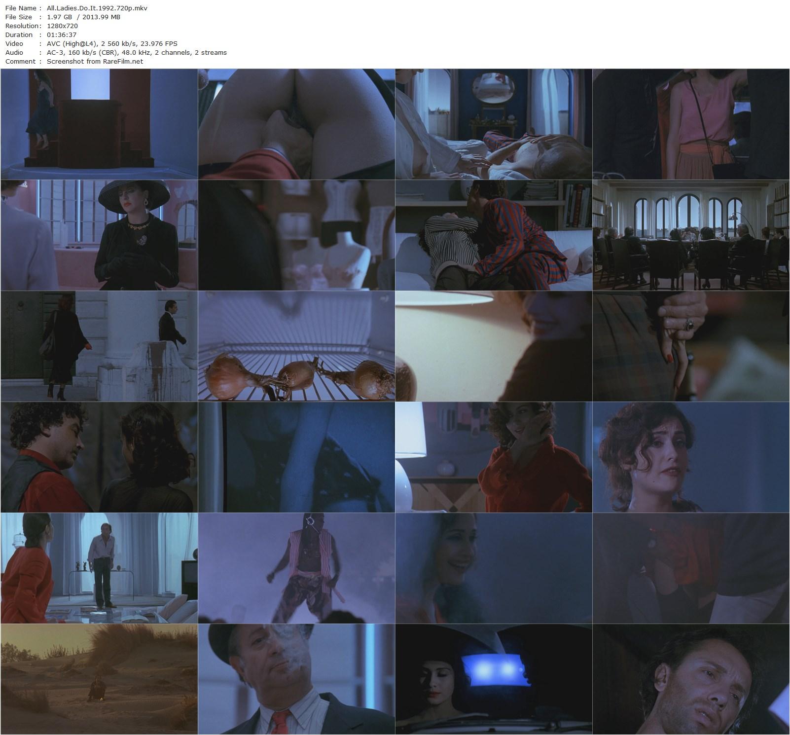 All Ladies Do It / Così fan tutte (1992) Tinto Brass, Claudia Koll, Paolo Lanza, Franco Branciaroli-poster