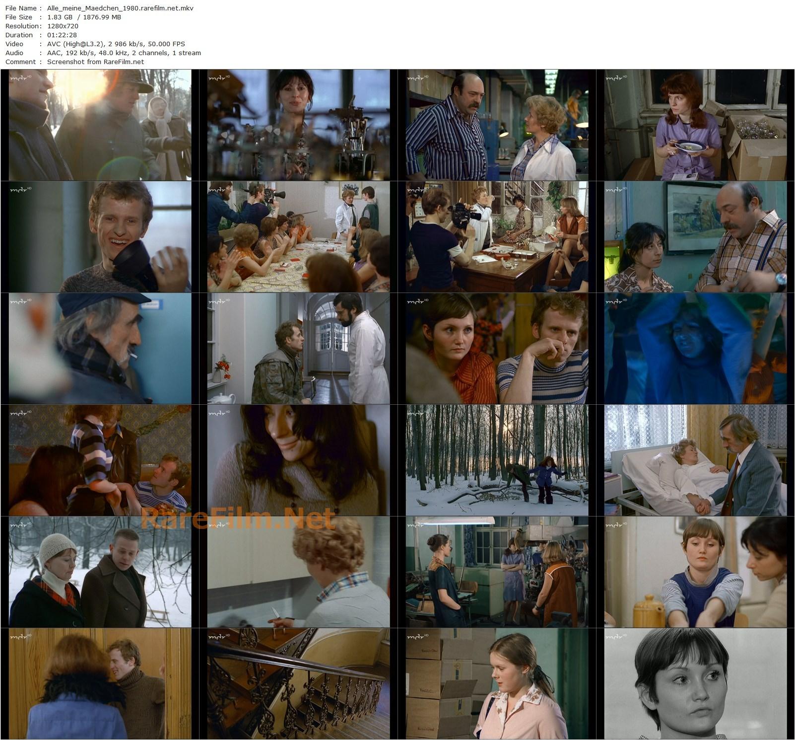 All My Girls / Alle meine Mädchen (1980) Iris Gusner, Andrzej Pieczynski, Lissy Tempelhof, Fritz Marquardt-poster