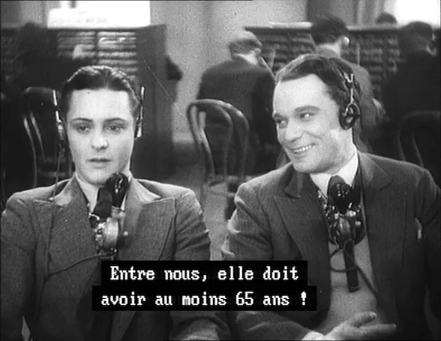 Allo Berlin? Ici Paris! (1932) directed by Julien Duvivier-poster