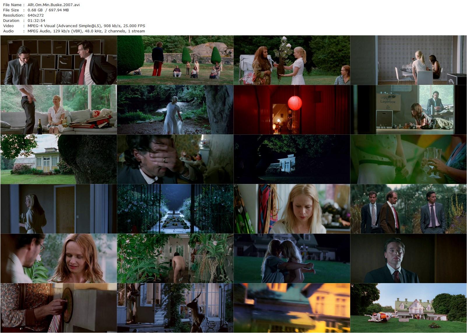 All About My Bush AKA Allt om min buske (2007) Martina Bigert, Ola Rapace, Maria Kulle, David Dencik-poster