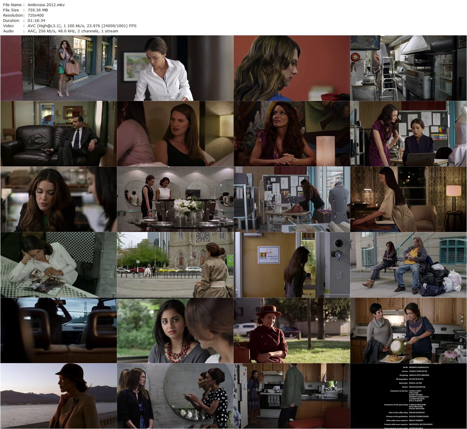 Ambrosia (2012) Baharak Saeid Monir, Sahar Biniaz, Camyar Chai, Heather Doerksen-poster