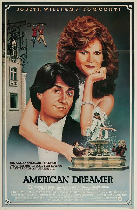 American Dreamer (1984) Rick Rosenthal, JoBeth Williams, Tom Conti, Giancarlo Giannini