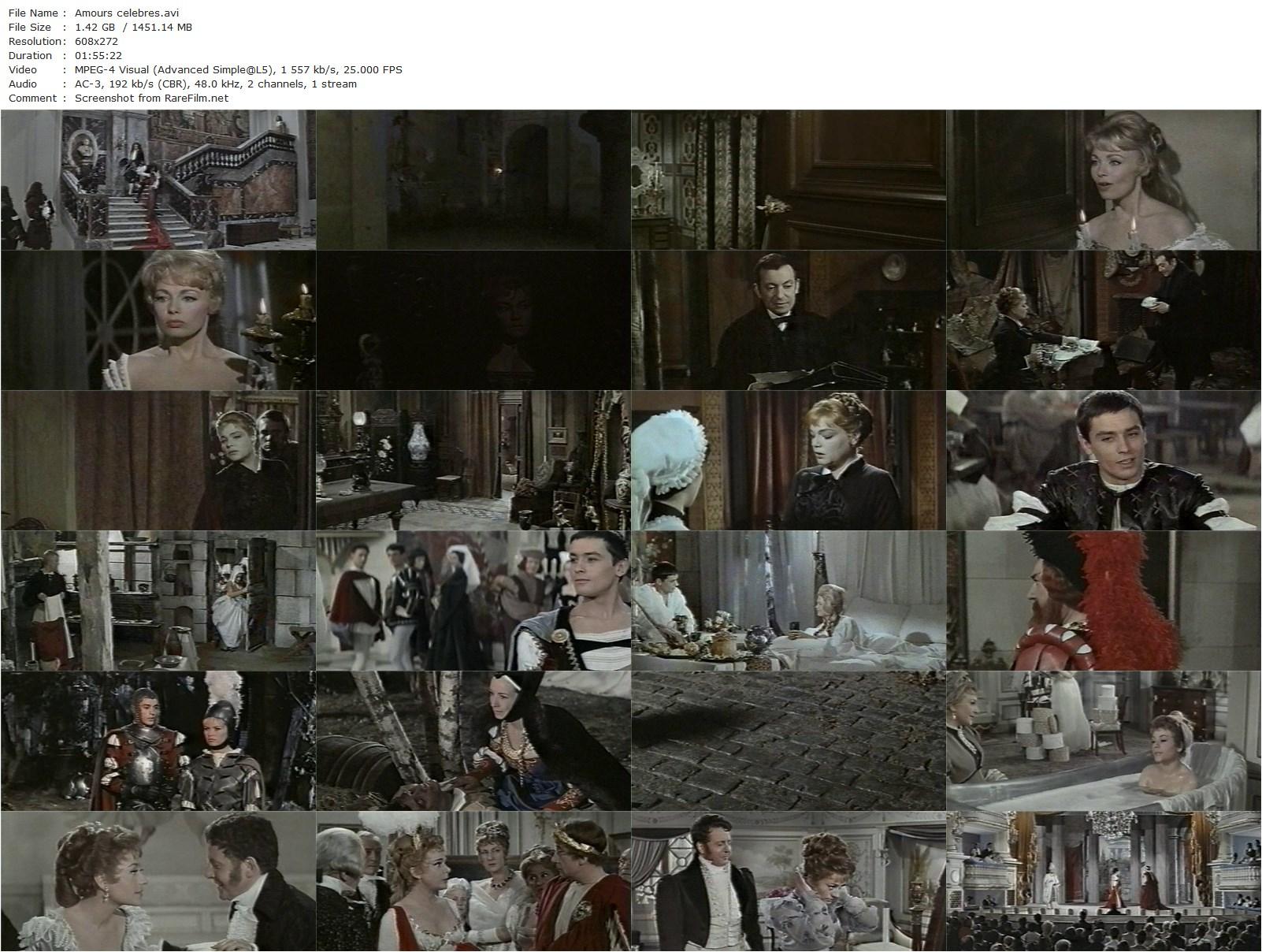 Famous Love Affairs (1961) Michel Boisrond-poster