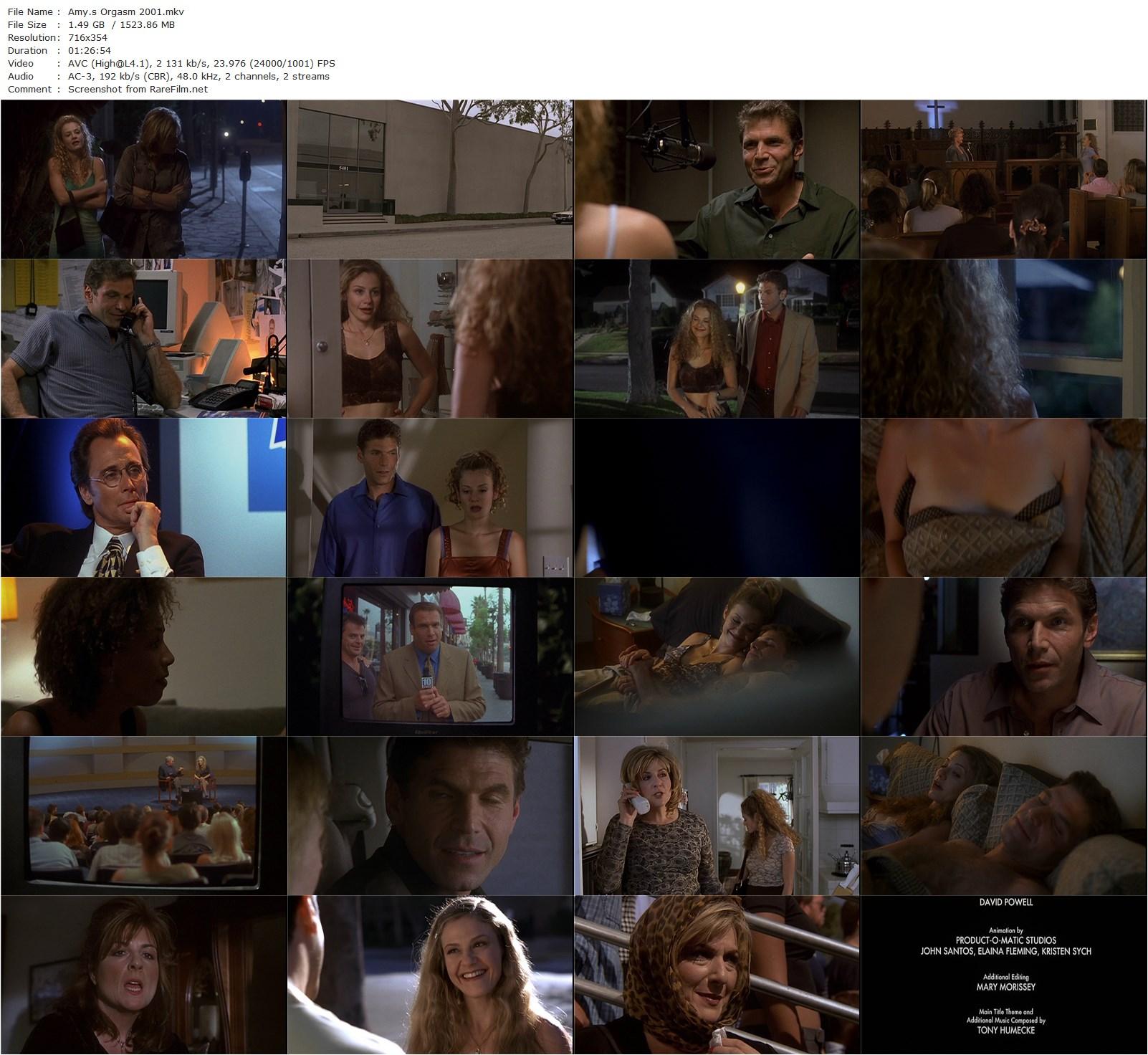 Amy’s Orgasm (2001) Julie Davis, Nick Chinlund-poster