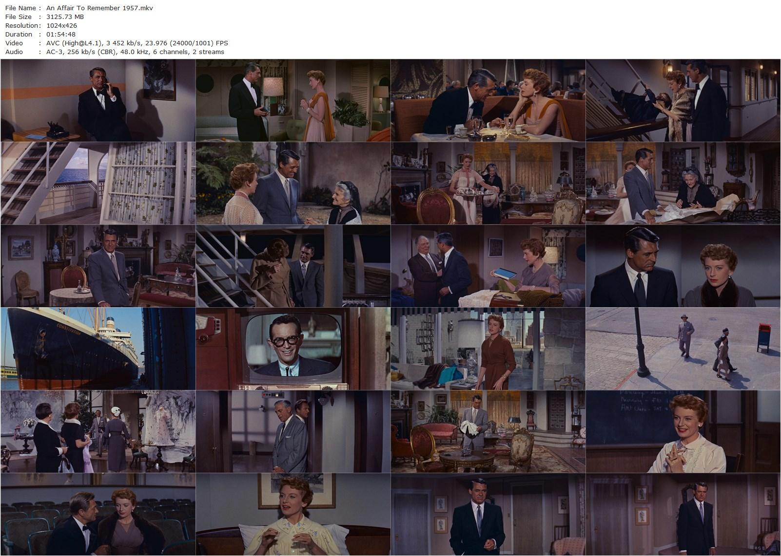 An Affair to Remember (1957) Leo McCarey, Cary Grant, Deborah Kerr, Richard Denning-poster