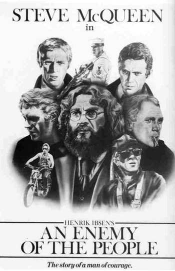 An Enemy of the People (1978) George Schaefer, Steve McQueen, Bibi Andersson, Charles Durning