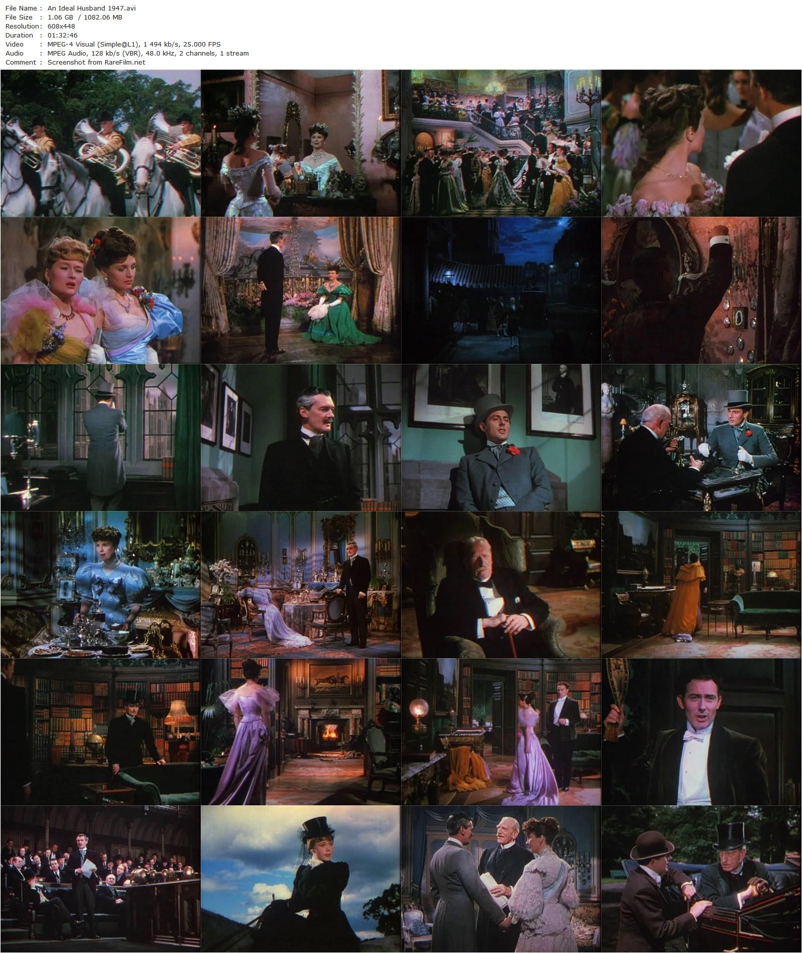 An Ideal Husband (1947) Alexander Korda, Paulette Goddard, Michael Wilding, Diana Wynyard-poster