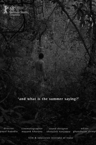 And What Is The Summer Saying (2018)