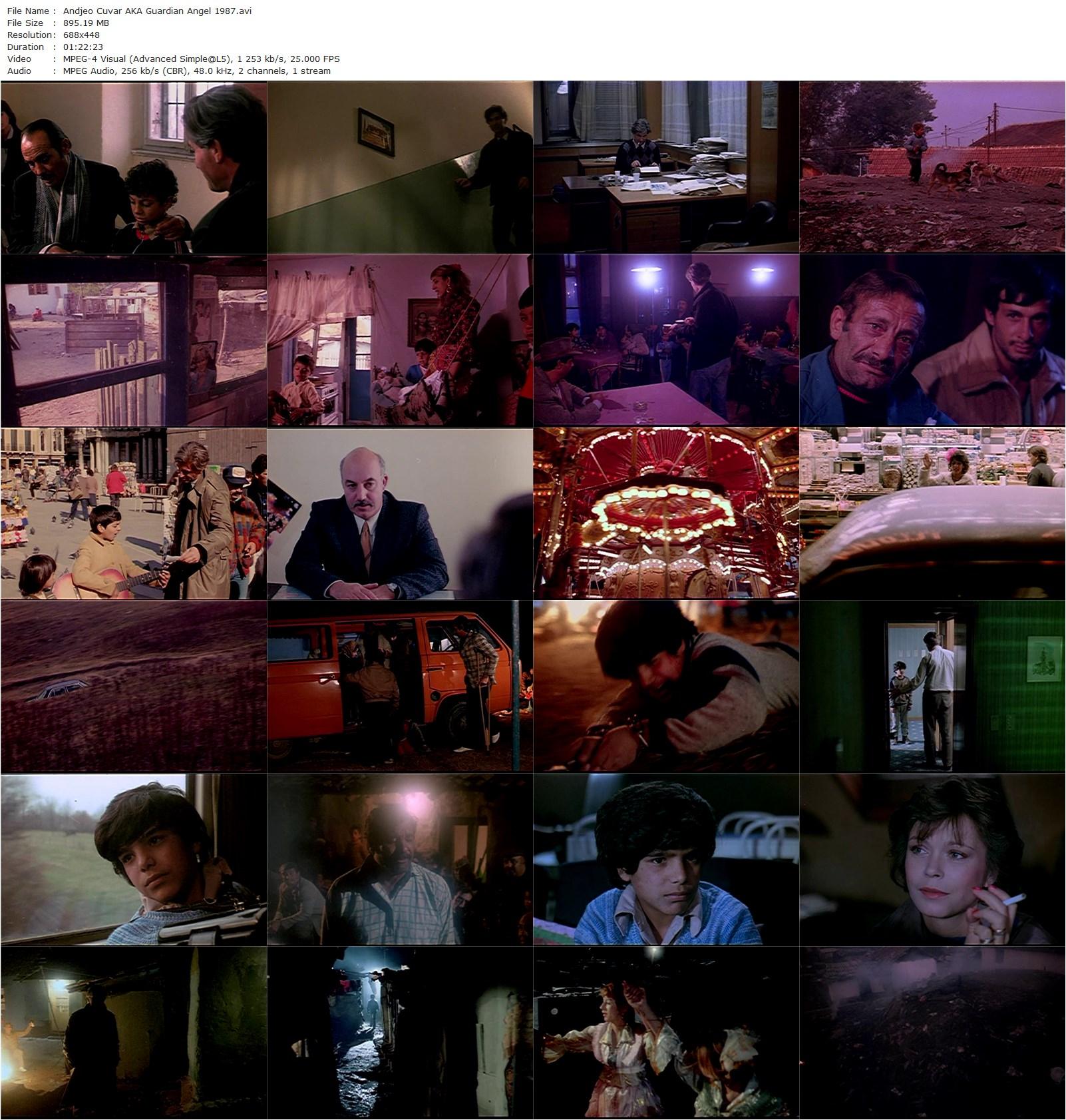 Guardian Angel AKA Andjeo cuvar (1987) Goran Paskaljevic, Ljubisa Samardzic, Jakup Amzic, Neda Arneric-poster