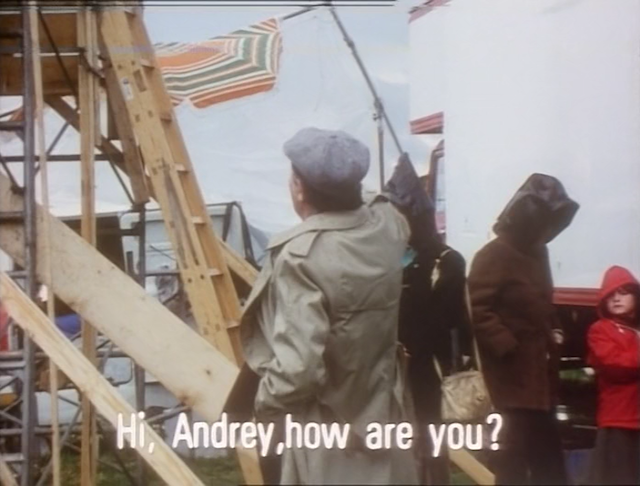 Donatella Baglivo - Andrey Tarkovsky in Nostalghia (1984)-poster