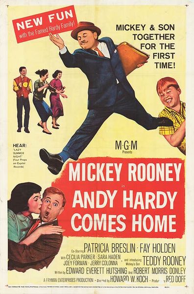 Andy Hardy Comes Home (1958) Howard W. Koch, Mickey Rooney, Patricia Breslin, Fay Holden