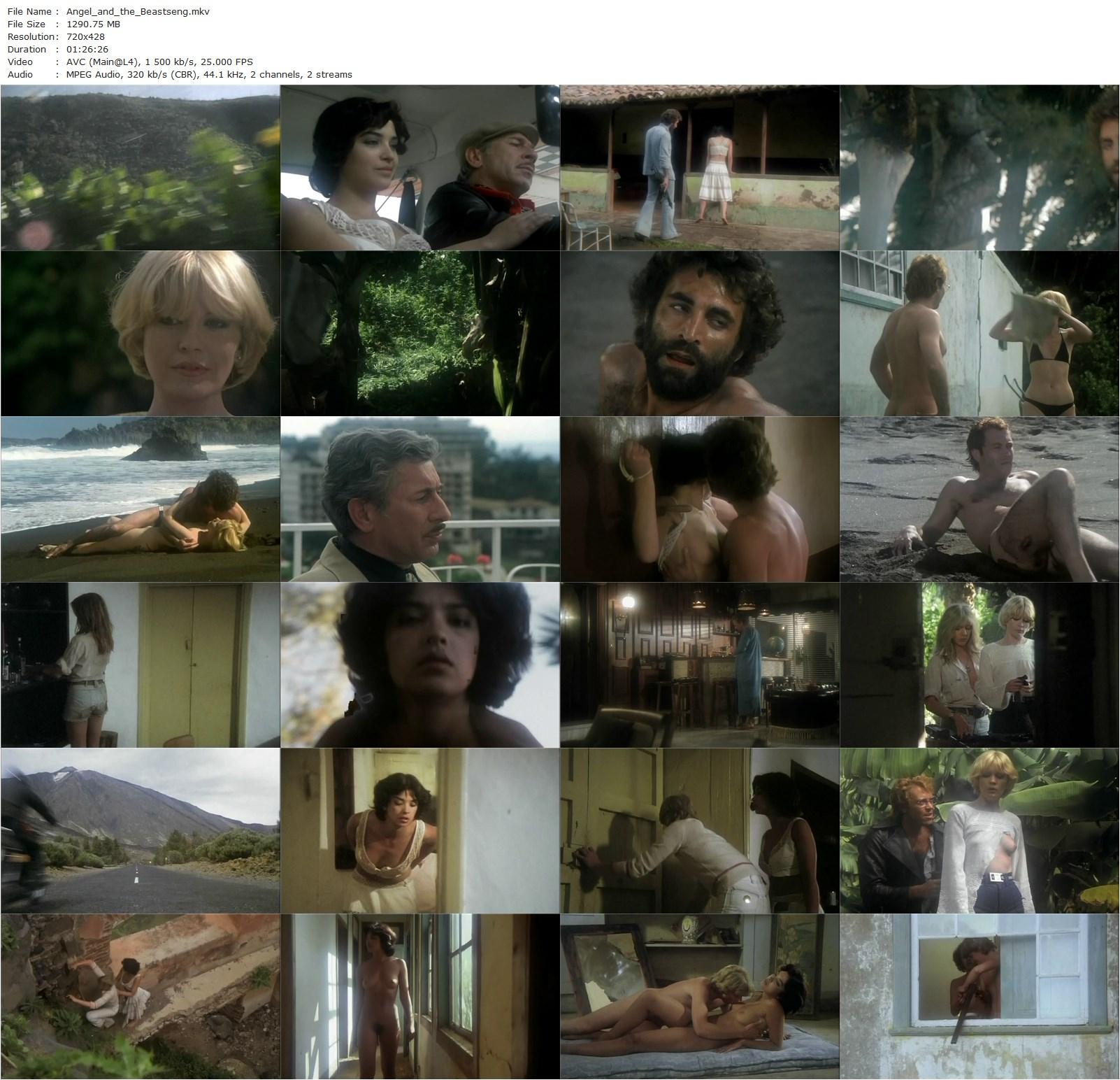 The Angel and the Beasts AKA Teufelscamp der verlorenen Frauen (1978) Hubert Frank, Patricia Adriani, Bárbara Rey, José Antonio Ceinos-poster