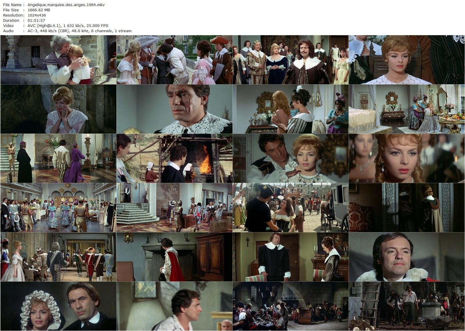 Angélique, marquise des anges (1964) Bernard Borderie, Michèle Mercier, Robert Hossein, Jean Rochefort-poster