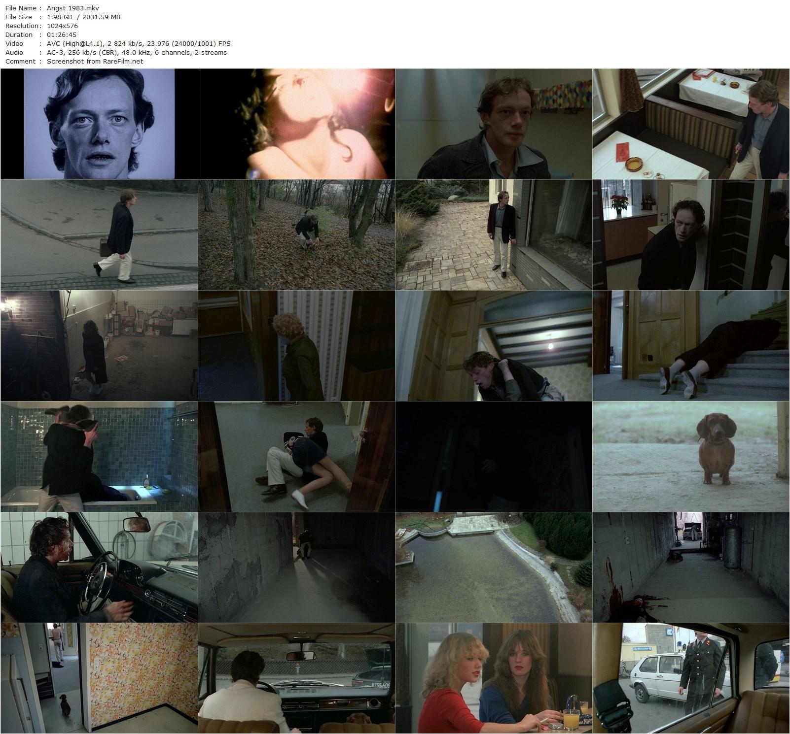 Fear / Angst (1983) Gerald Kargl, Erwin Leder, Robert Hunger-Bühler, Silvia Rabenreither-poster