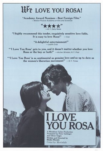 I Love You Rosa AKA Ani Ohev Otach Rosa (1972) Moshé Mizrahi, Michal Bat-Adam, Gabi Otterman, Moshe Tal