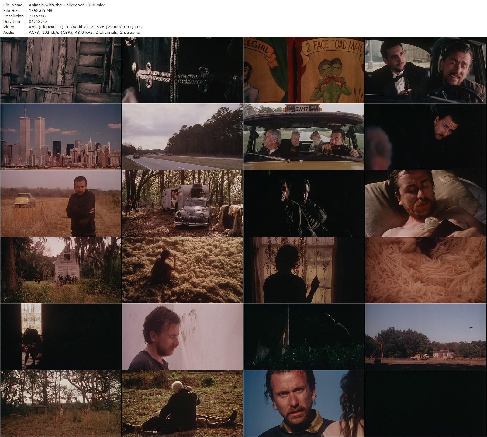 Animals with the Tollkeeper (1998) Michael Di Jiacomo, Tim Roth, Mili Avital, Rod Steiger-poster