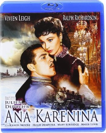 Anna Karenina (1948) Julien Duvivier, Vivien Leigh, Ralph Richardson, Kieron Moore, Drama, Romance