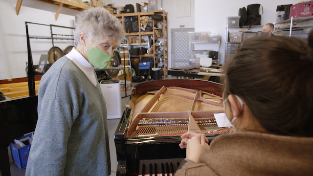 Sam Green - Annea Lockwood / A Film About Listening (2021)-poster